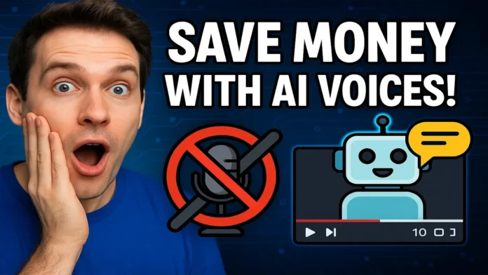 how to save money with AI voice generators