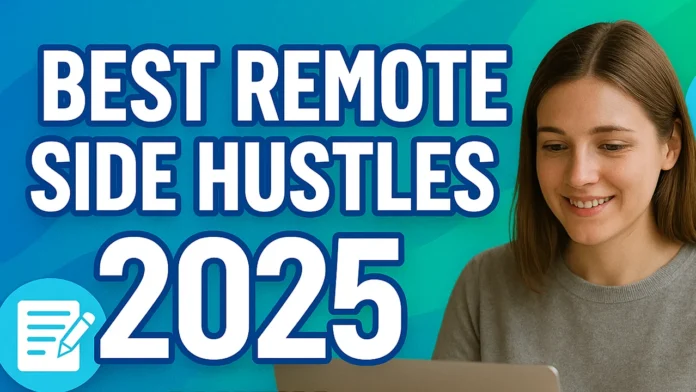 Discover Top Remote Side Hustles 2025