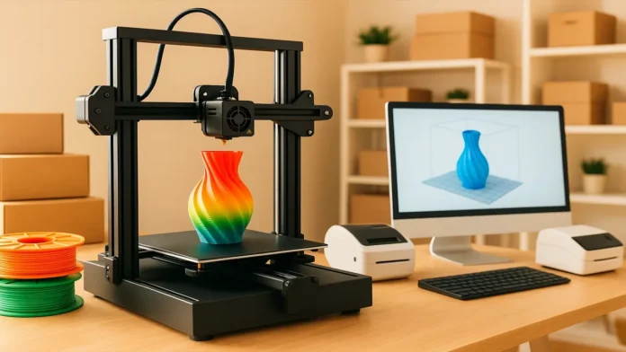 how to make money with 3D printer setup and home business tools